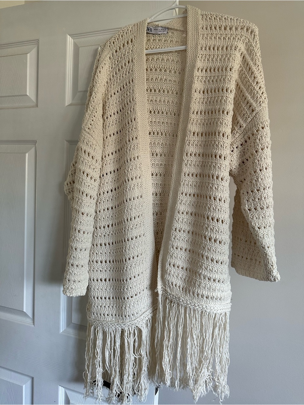 Zara - Fringe Sweater and Poncho